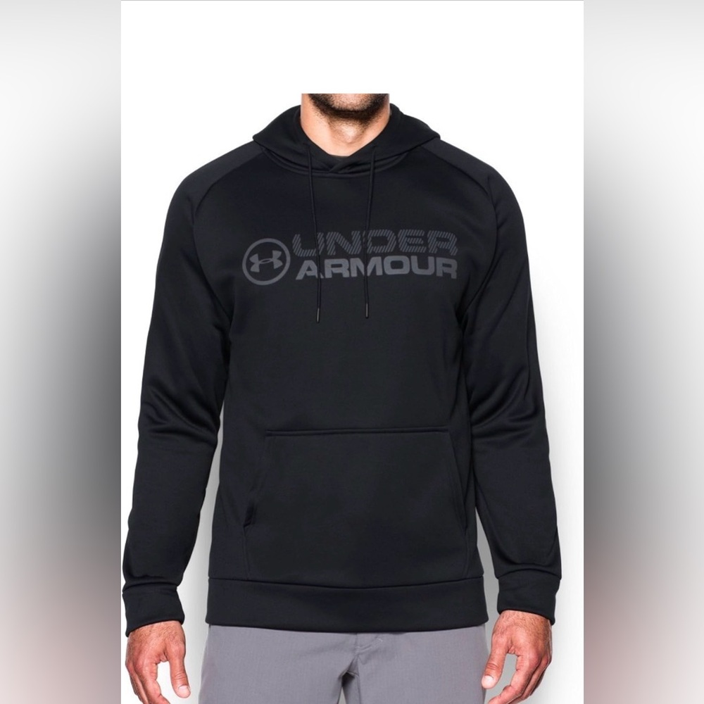 Under Armour Men's Charcoal Black Hoodie